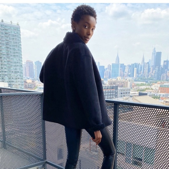 Wilfred Free Deanna Sherpa Jacket - Picture 2 of 4